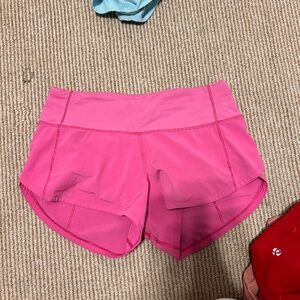 Pink Women's Lululemon Shorts